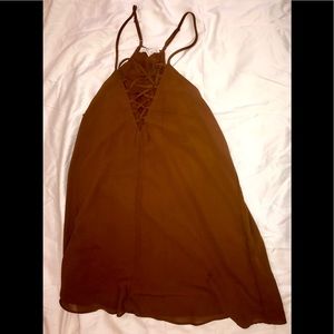Forever 21 Brown dress